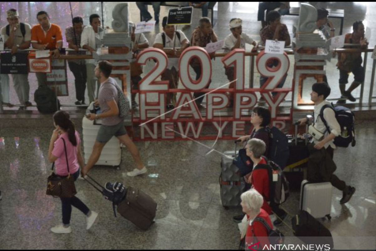 2,3 juta wisman kunjungi Bali melalui Bandara Ngurah Rai