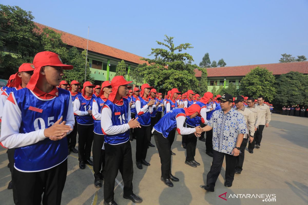 450 siswa ikuti diklat Paskibra Kota Tangerang