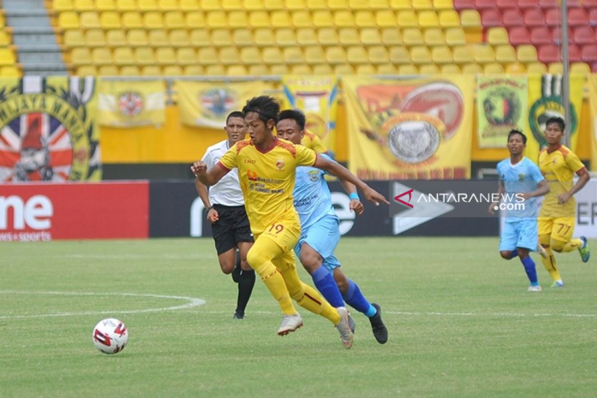 Sriwijaya FC kalahkan Perserang 1-0 pada laga perdana Liga 2