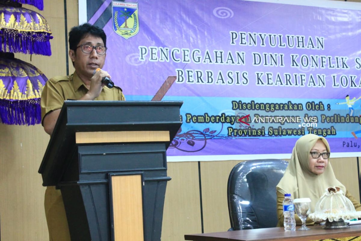 Pemprov Sulteng perkuat pencegahan dini konflik sosial berbasis kearifan lokal