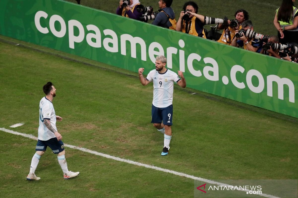 Menang pada laga pamungkas Argentina ke perempat final