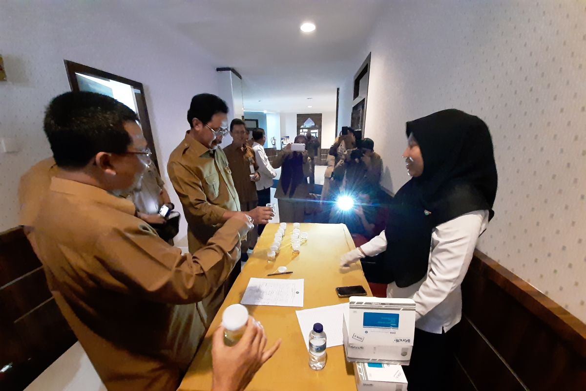 BNN lakukan tes urine pada Gubernur dan Kepala OPD