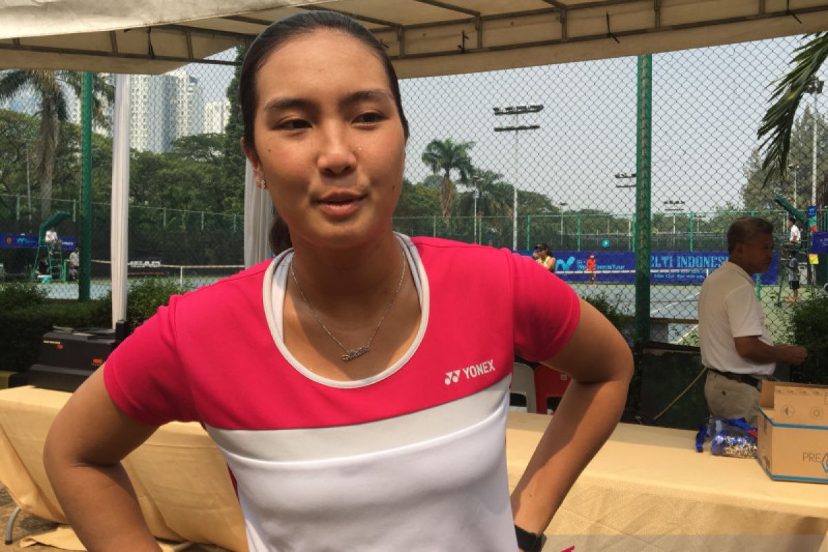 Aldila lanjutkan pertandingan di final ITF tour