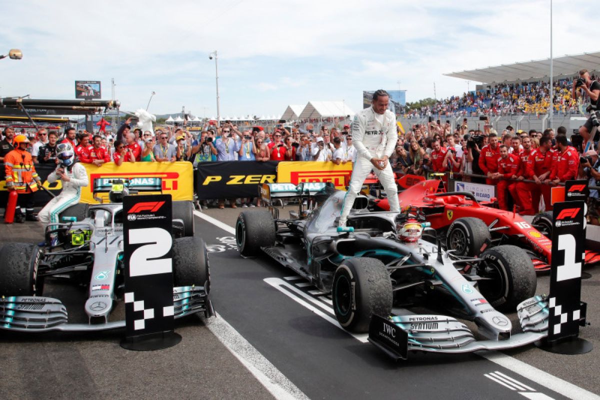 Formula 1:  Hamilton dominasi di Prancis, Bottas tahan Leclerc jadi runner-up