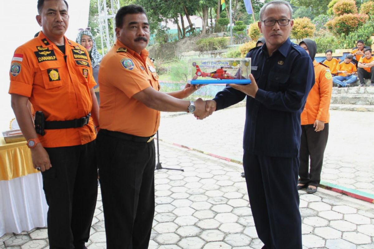 Basarnas gelar pelatihan potensi SAR di Pantai Baturakit Mentok