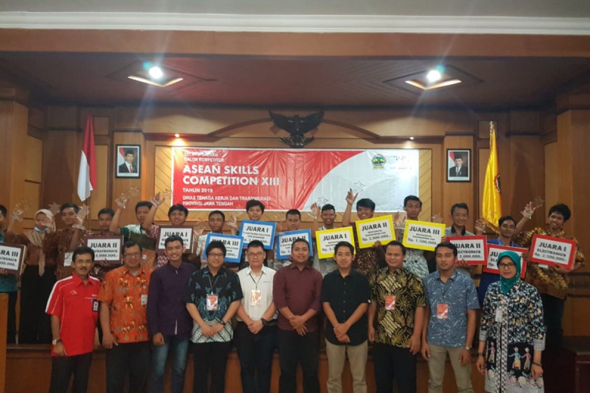 Jateng kirim perwakilan seleksi nasional ASEAN Skill Competition