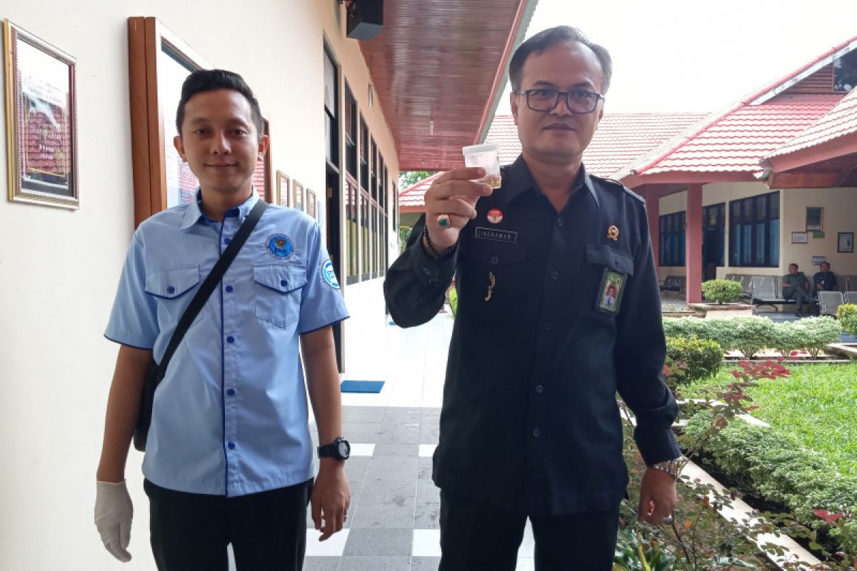 Pegawai PN Lubukbasung jalani tes urine cegah penyalahgunaan narkotika