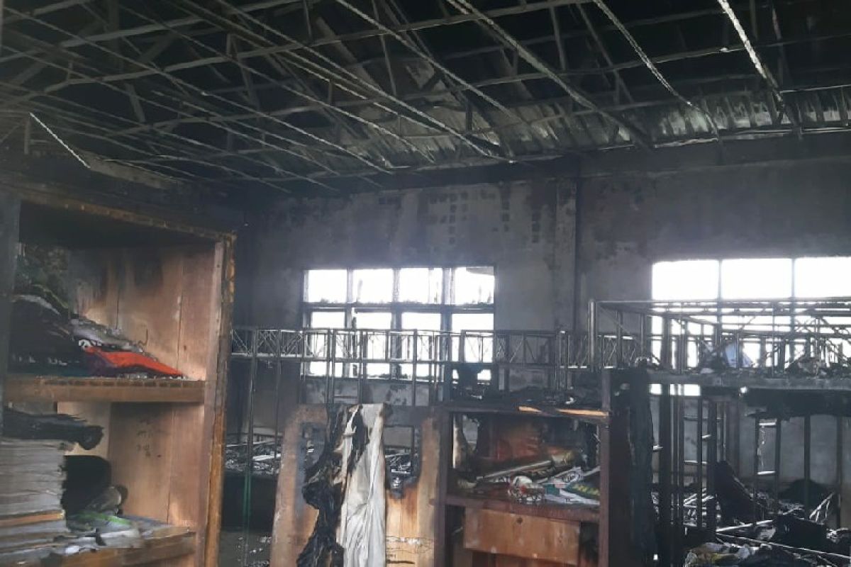 Pesantren Islamic Center Deli Serdang terbakar