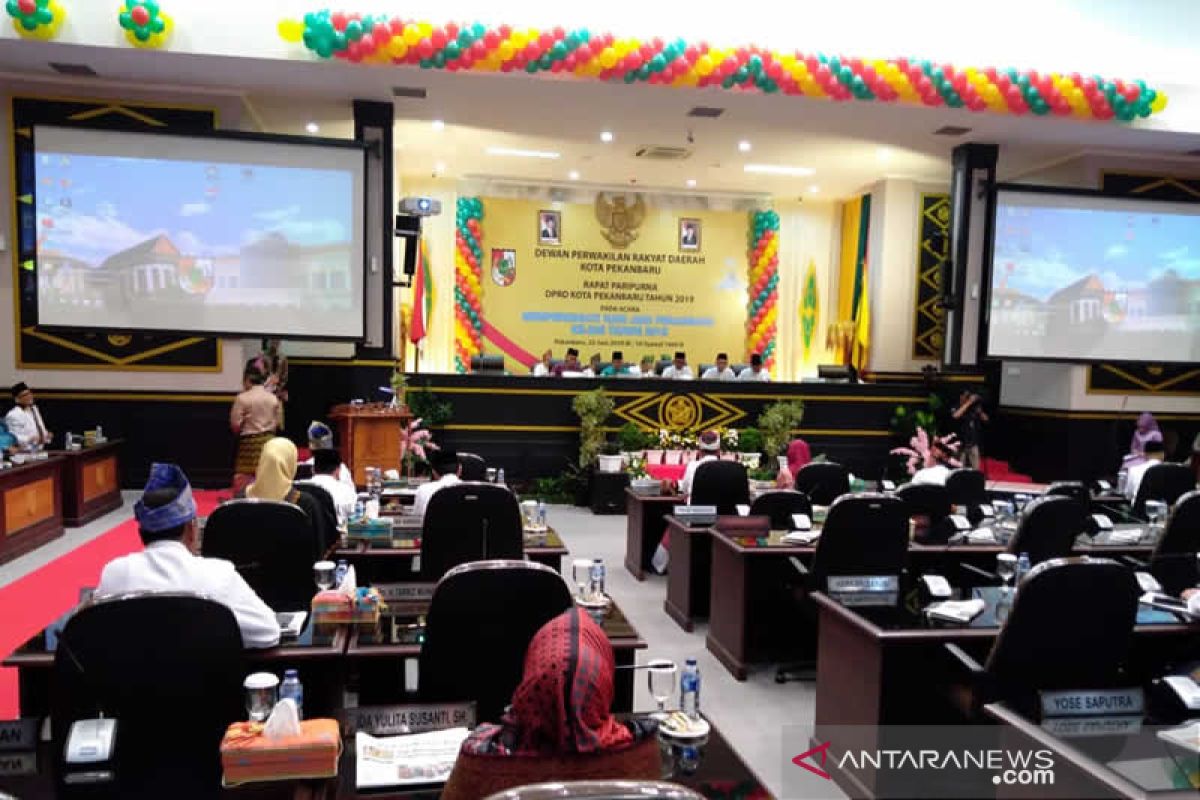 Paripurna HUT Pekanbaru ke-235 DPRD beri solusi selesaikan banjir lewat master plan