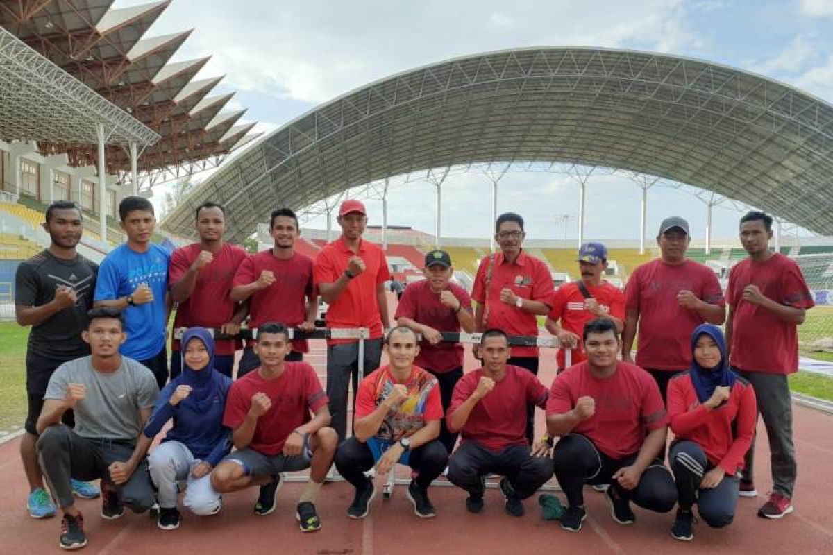 Sebelum ke Pra PON, atletik Aceh mantapkan latihan di Bandung