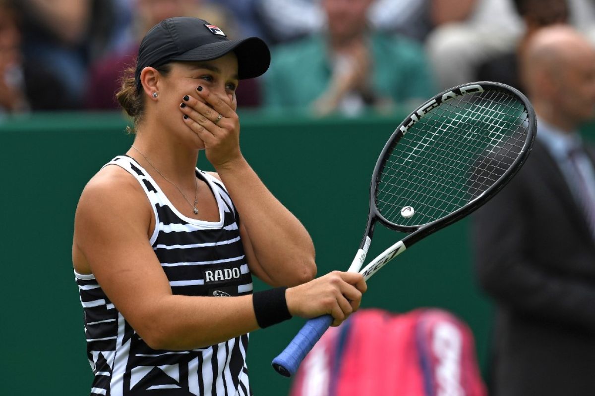 Petenis nomor satu dunia Barty mundur dari Eastbourne