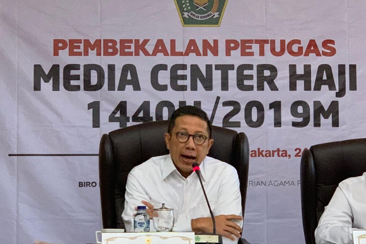 Menag pastikan keberangkatan jamaah haji ke Saudi mulai 6 Juli 2019