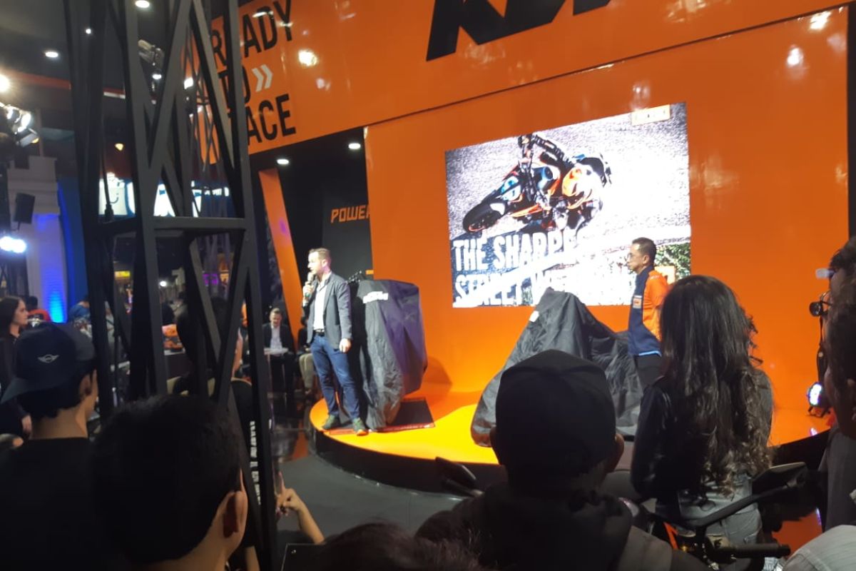 KTM hadirkan moge legendaris Rally Paris-Dakar di arena PRJ