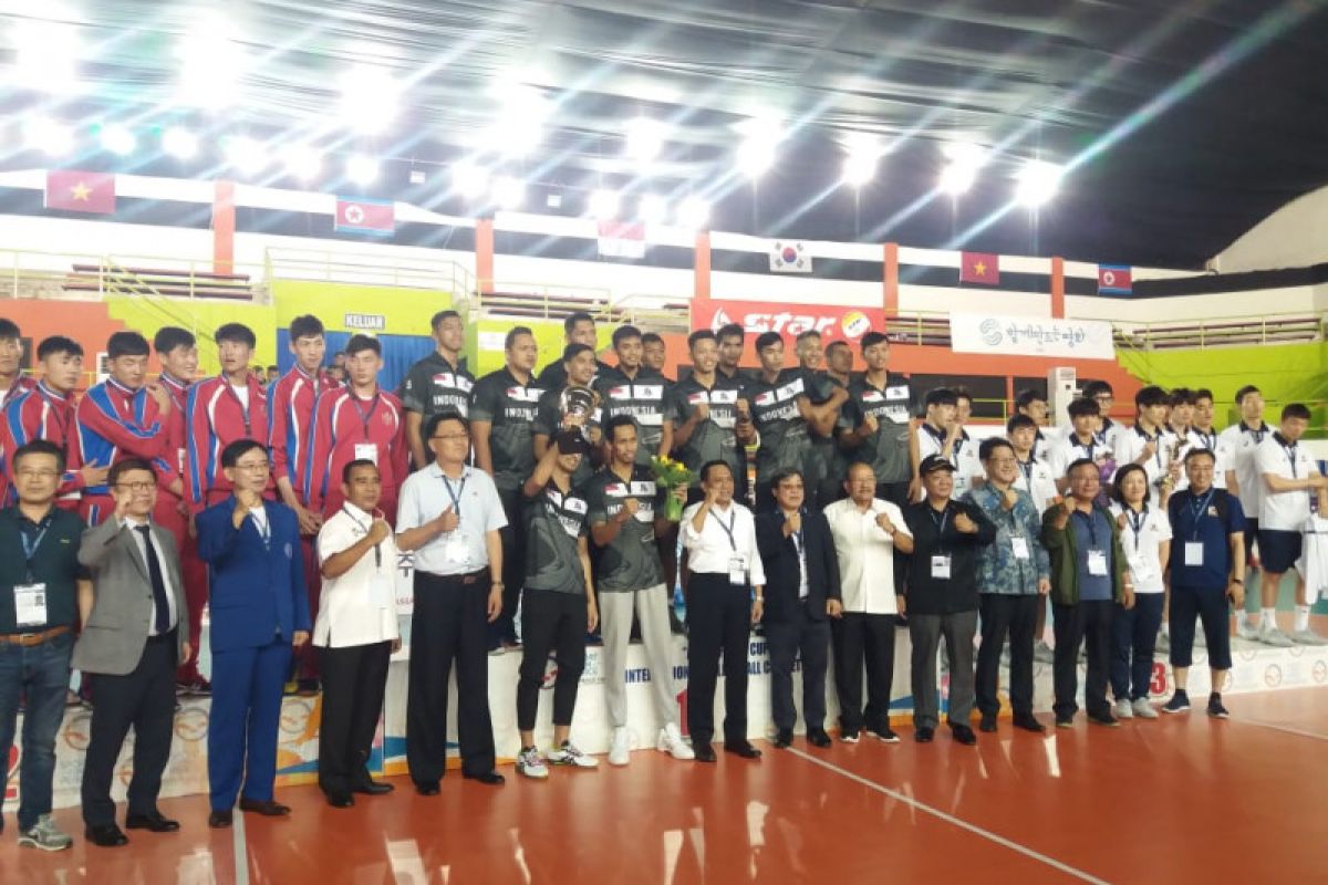 Tim bola voli putra Indonesia juara Asian Peace Cup 2019