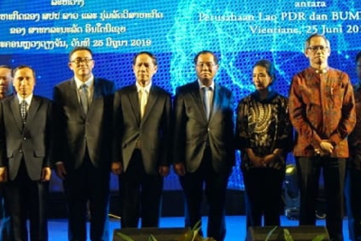Sembilan BUMN tanda tangani kesepahaman dengan perusahaan Laos