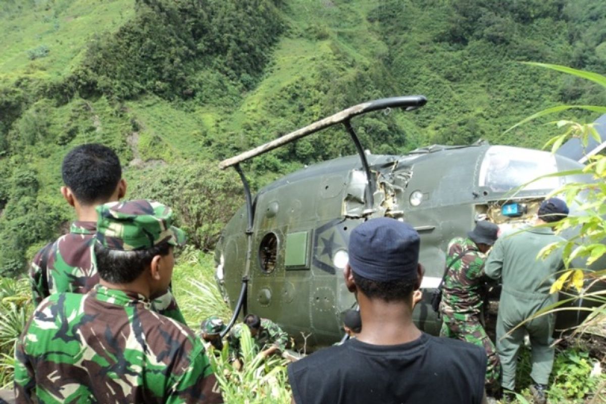 Informasi helikopter ditembak KKSB Nduga hoaks