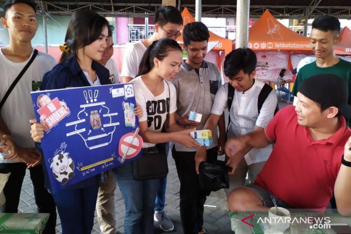 GenBI Sulawesi Utara ajak generasi sehat tanpa rokok