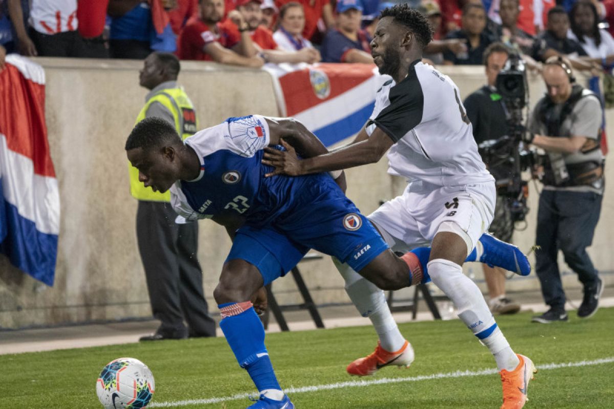 Haiti kalahkan Kosta Rika 2-1 di Piala Emas