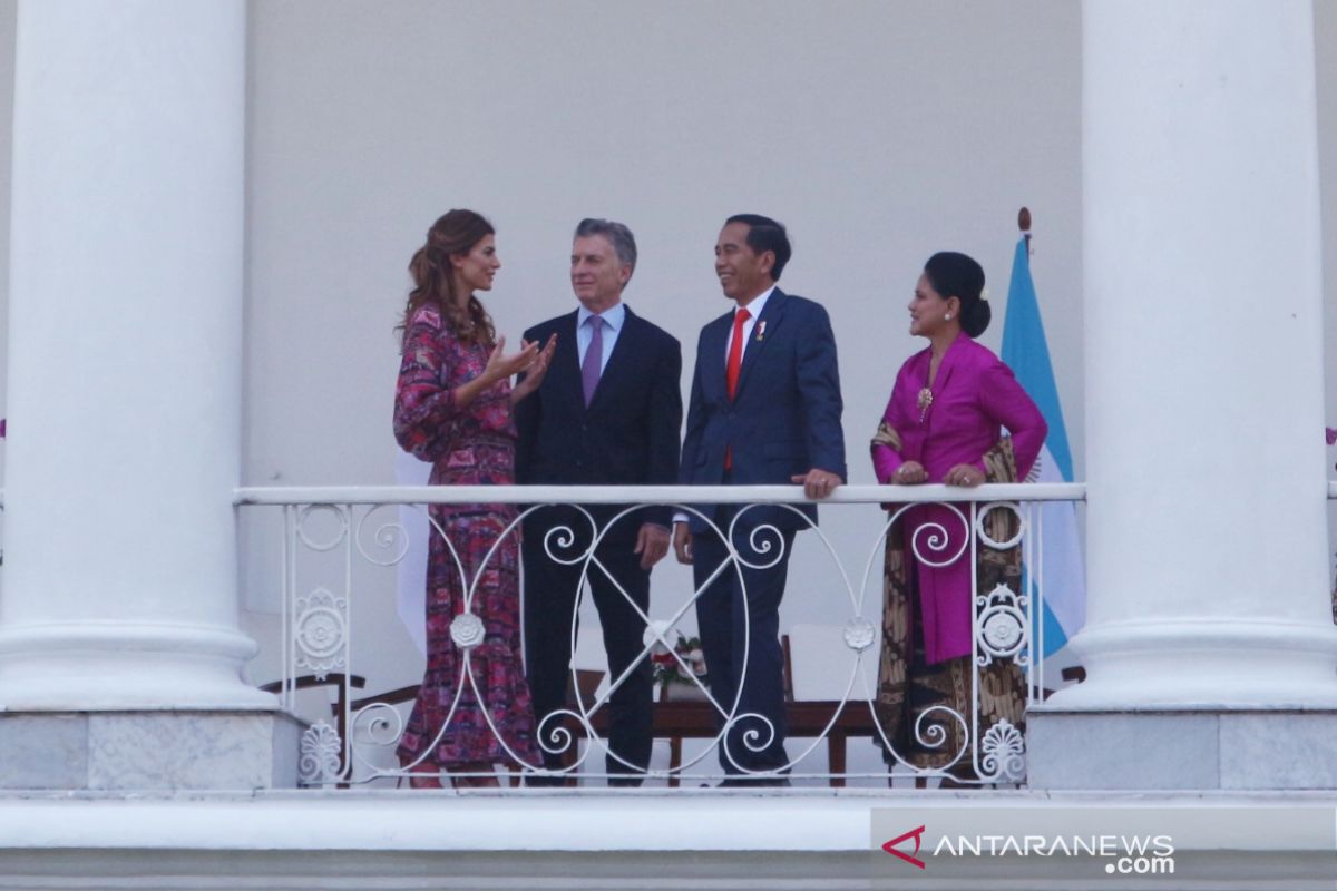 Jokowi receives Argentinean President, First Lady