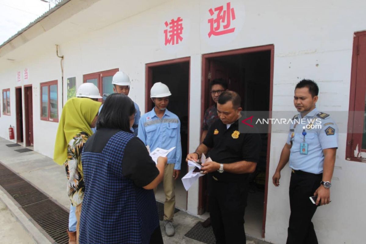 Tenaga kerja asing asal China lari saat razia imigrasi di PLTU Bengkulu