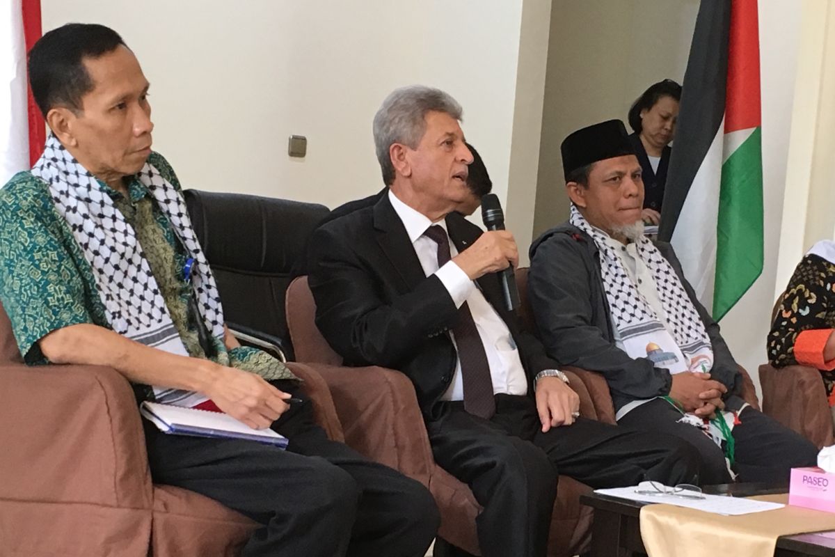 Dubes tegaskan masyarakat Palestina hanya inginkan kemerdekaan politik