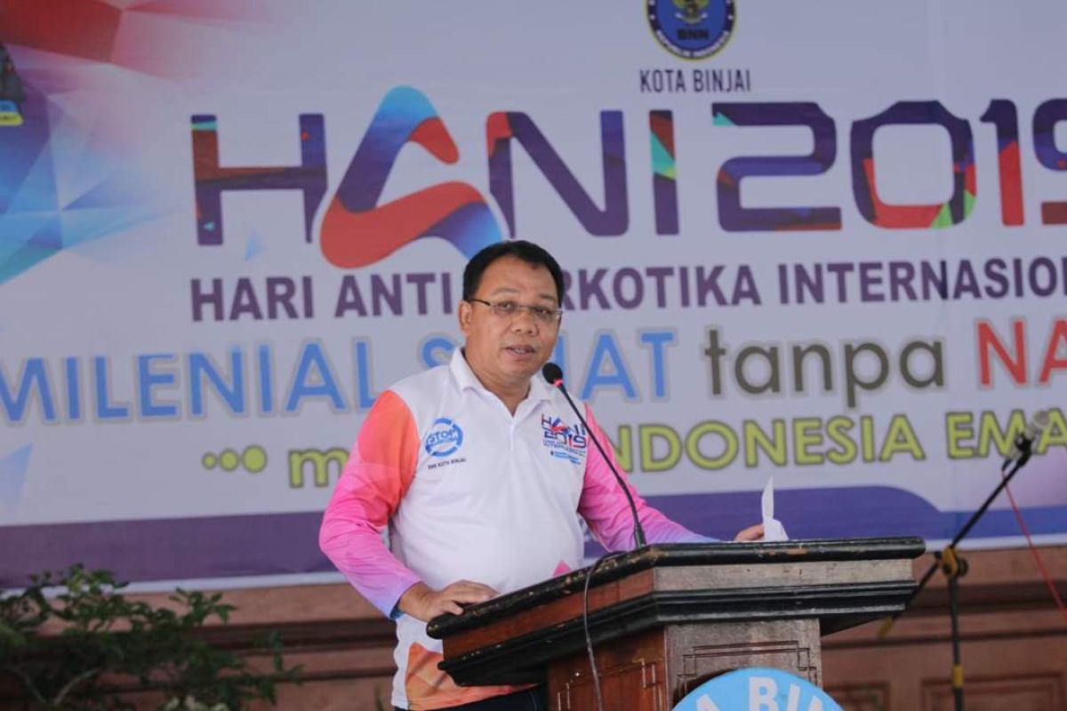 HANI Kota Binjai milenial sehat tanpa narkoba