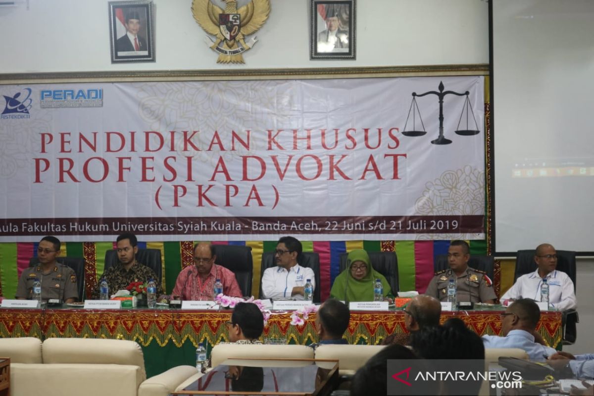 FH Unsyiah bertekad cetak advokat berintegritas