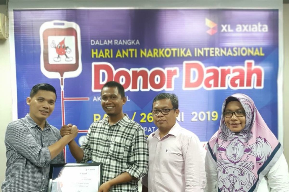 XL Axiata gelar donor darah peringati Hari Donor Darah sedunia