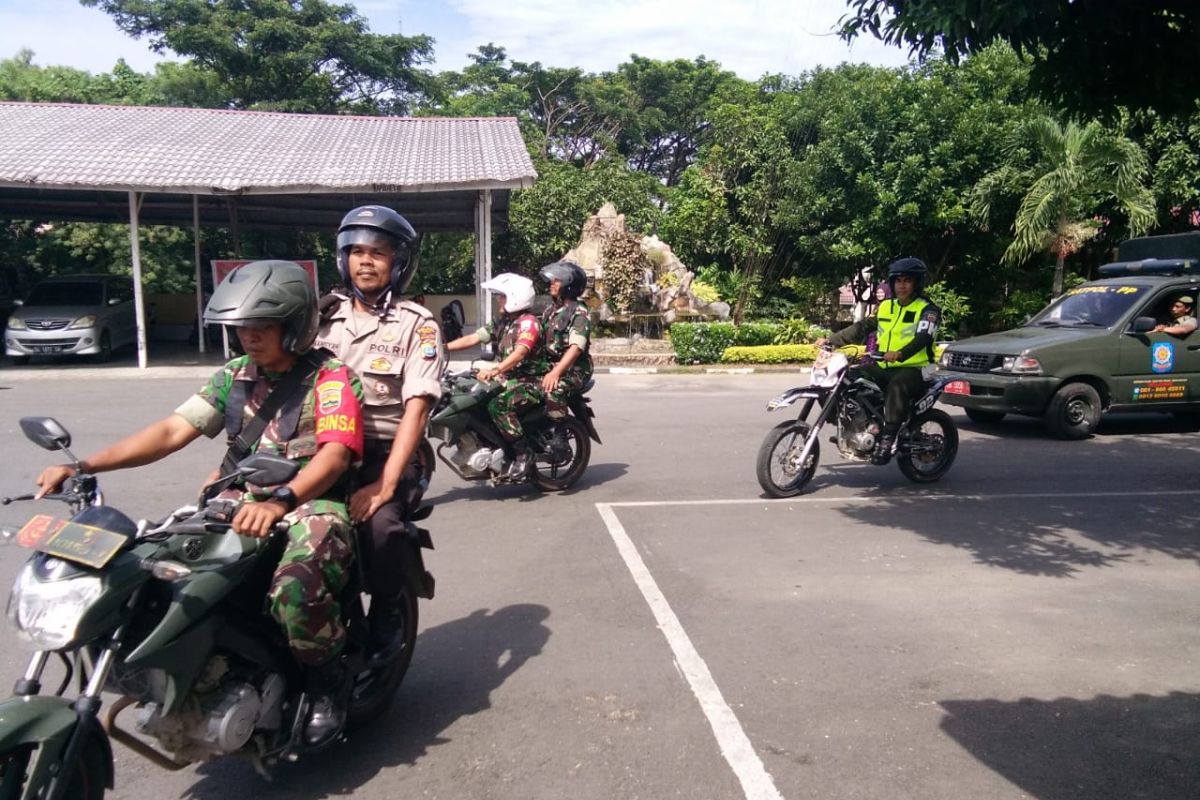 Jelang putusan MK, Polres Binjai patroli gabungan libatkan TNI dan Satpol PP