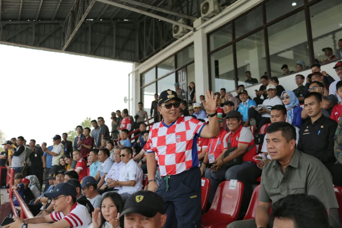 Gubernur Lampung dukung perkembangan sepak bola Lampung