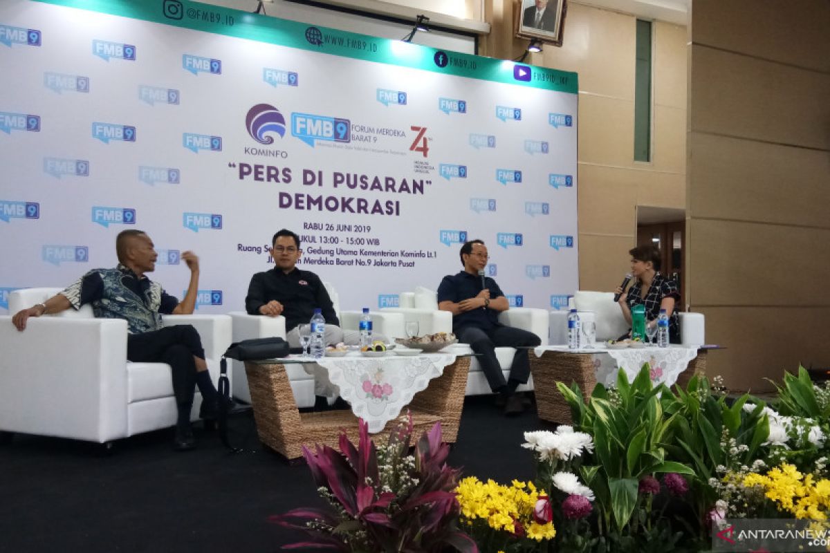 Dewan Pers: media harus lakukan relaksasi politik