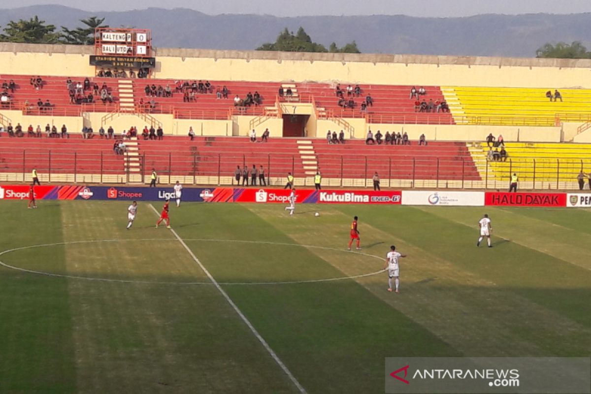 Bali United menahan imbang Kalteng Putra 2-2