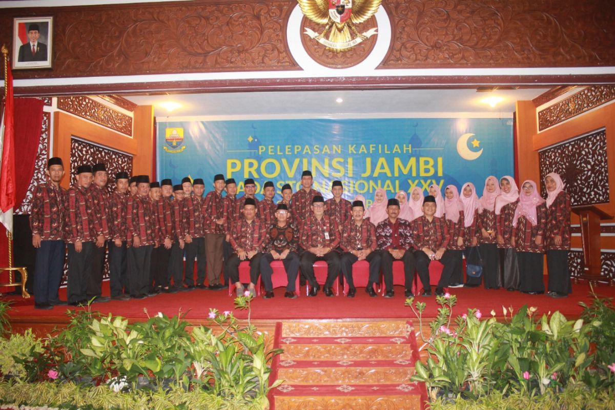 Jambi kirim 16 kafilah ikuti STQ Nasional