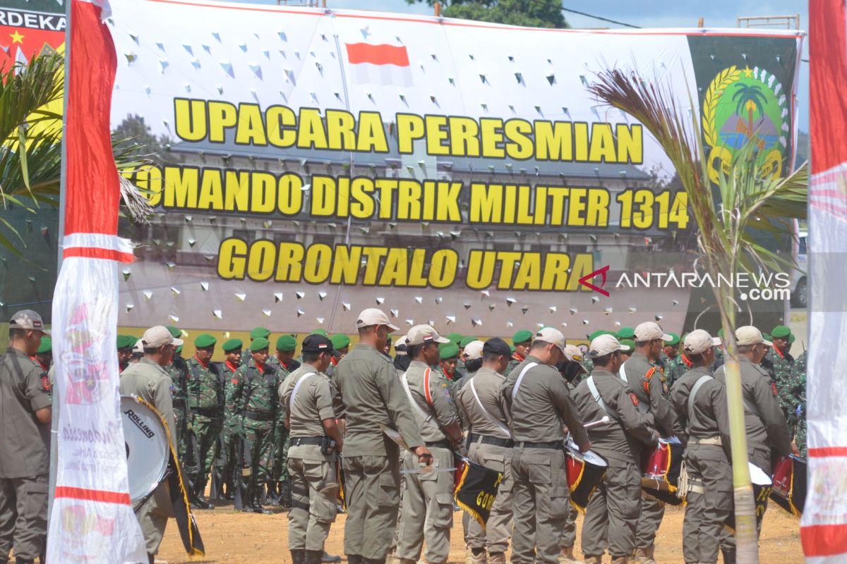 Danrem 133/Nani Wartabone target terbentuk 50 Koramil di Provinsi Gorontalo