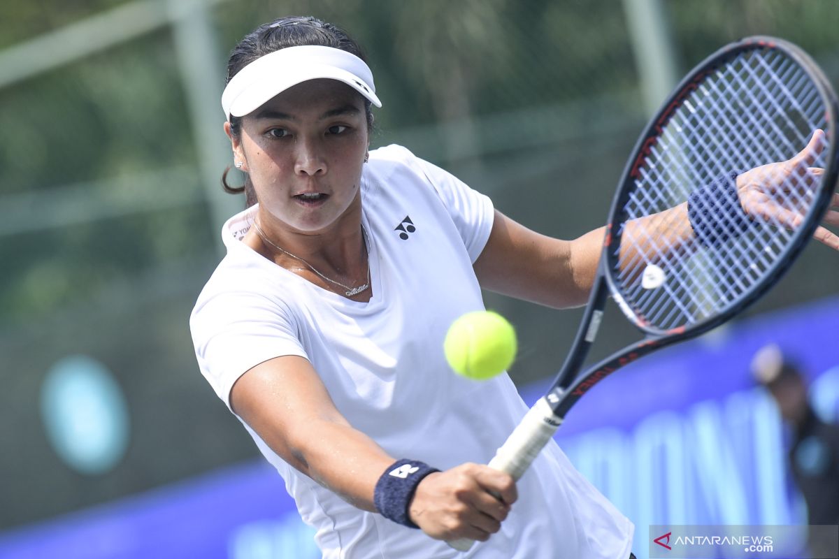 Aldila melaju ke perempat final W100 Shenzen