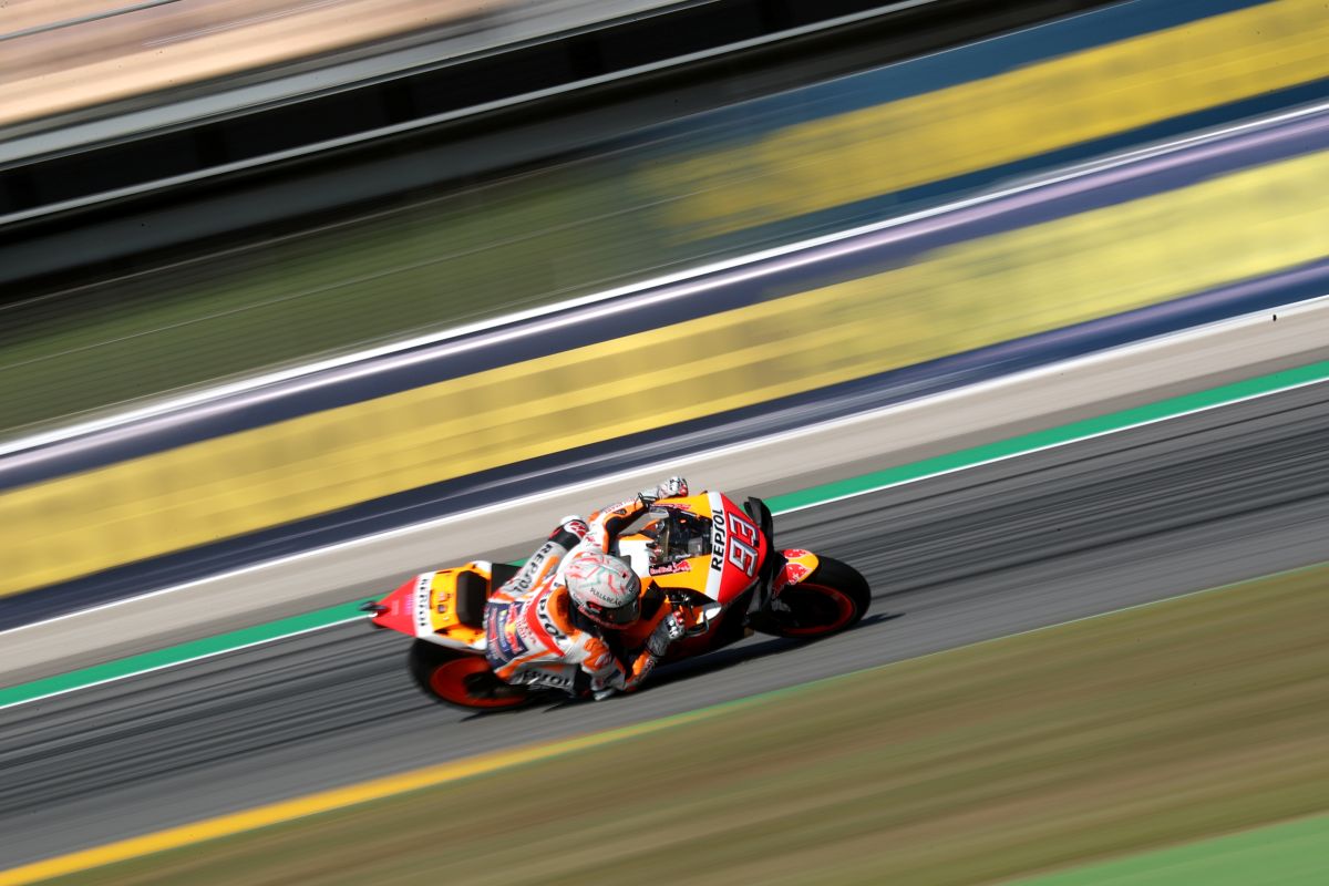 Marquez incar kemenangan keenam di Sirkuit Assen