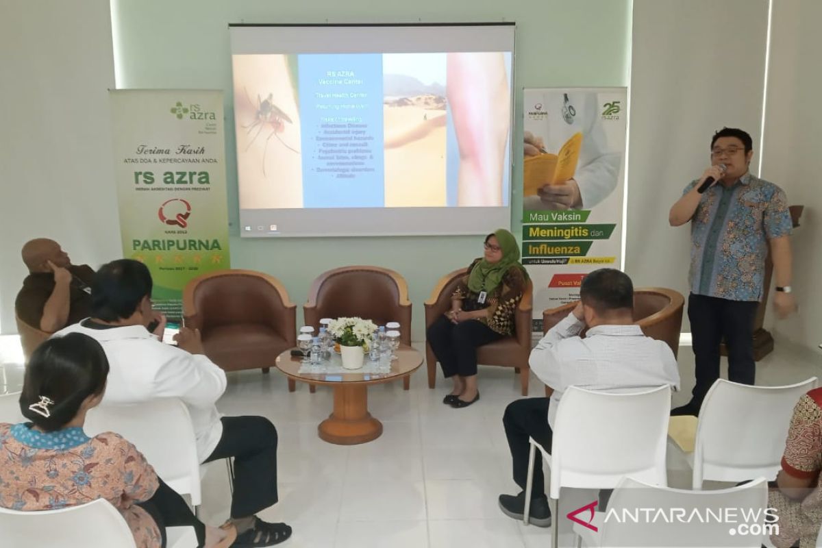 Rumah Sakit Azra jadi pusat vaksin meningitis untuk calon jamaah haji dan umroh di Bogor