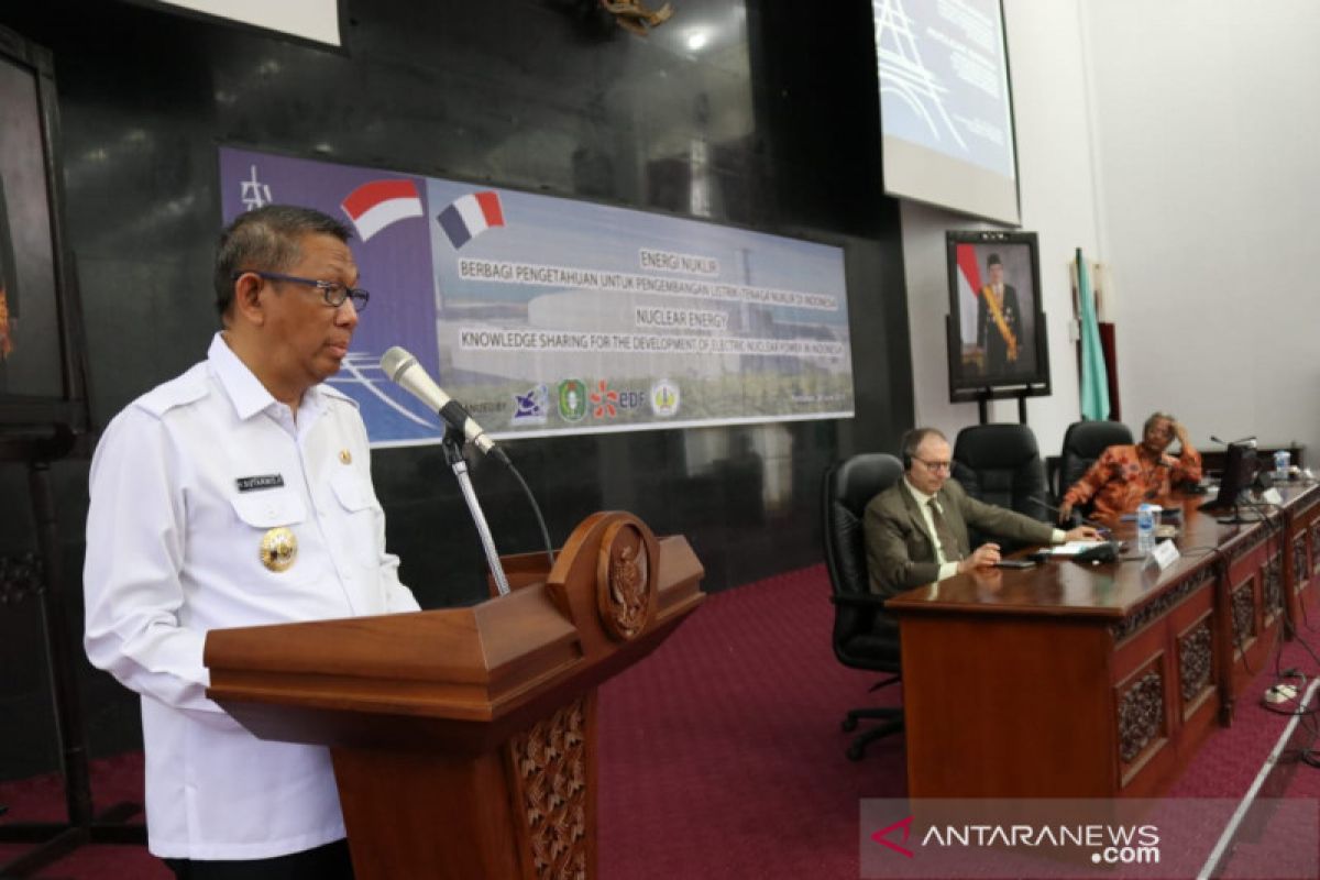 Sutarmidji dorong BATAN lakukan kajian terkait pembangunan PLTN