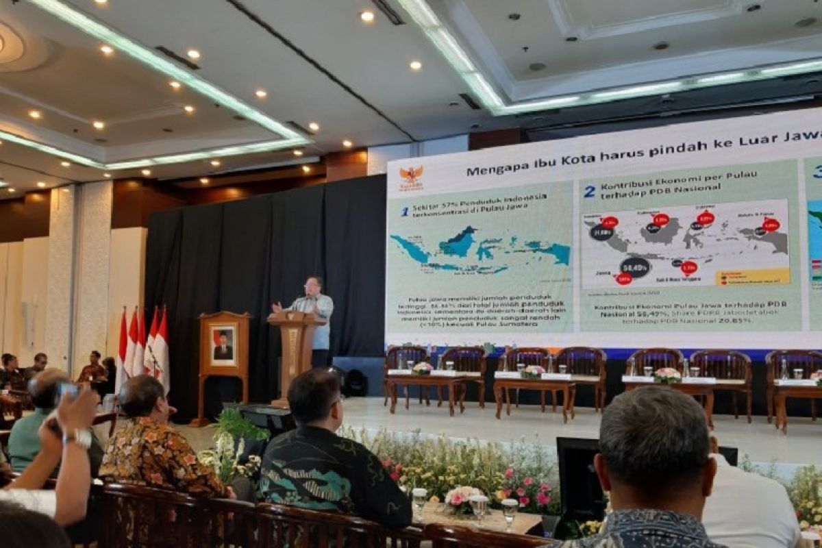 Menteri PPN Bambang Brodjonegoro ungkap alasan pentingnya memindah ibu kota negara