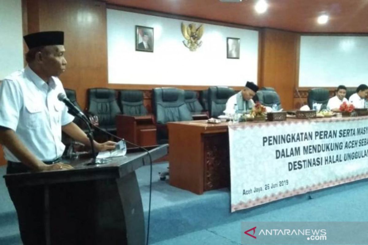 Disbudpar Aceh gelar sosialisasi wisata halal di Aceh Jaya