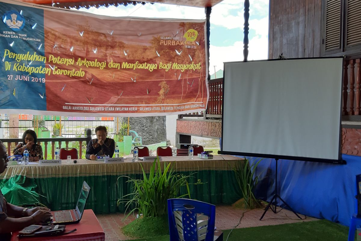 Balai arkeologi beri penyuluhan potensi budaya di Provinsi Gorontalo