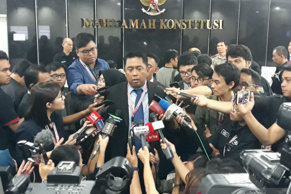 Sidang MK, KPU perkirakan tidak terdapat perbedaan pendapat hakim