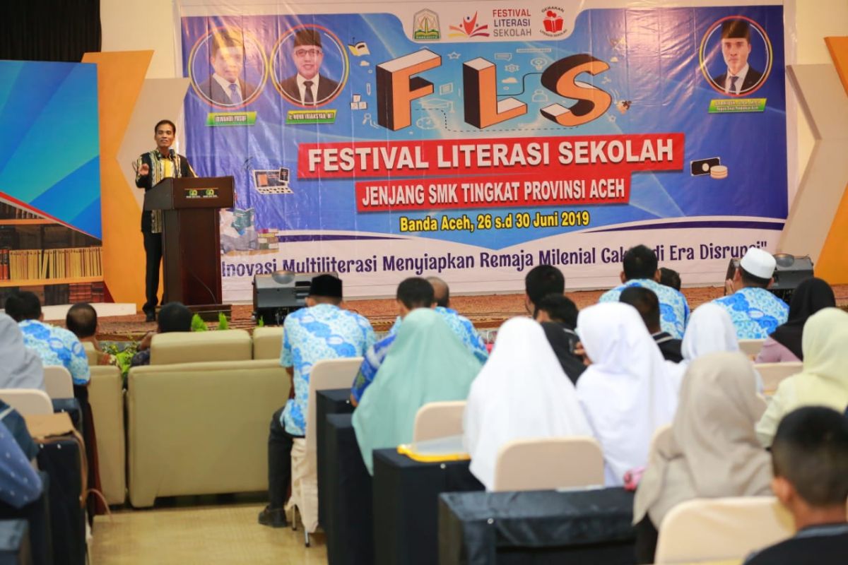 Aceh gelar festival literasi sekolah jenjang SMK