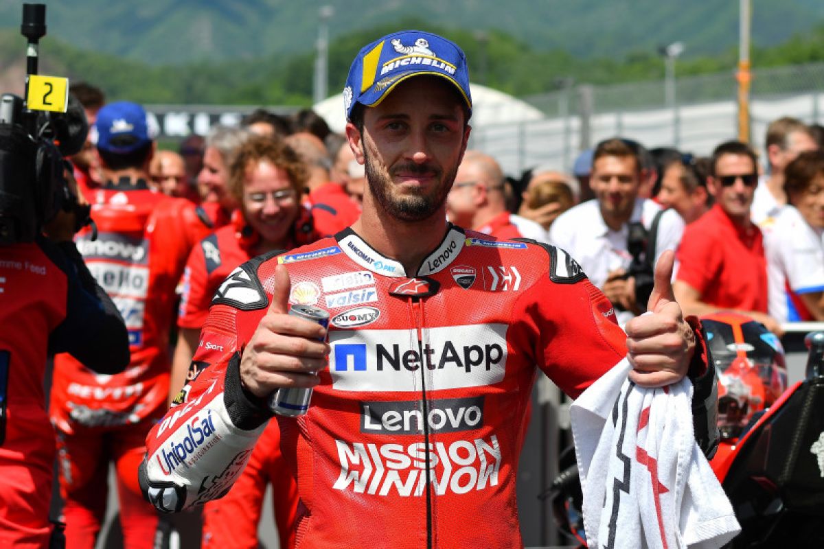 Dovizioso: perebutan gelar MotoGP masih terbuka