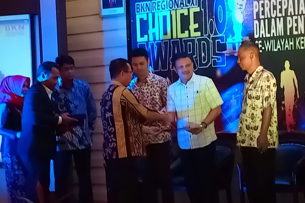 Pemkab Sangihe terima BPK Award 2019