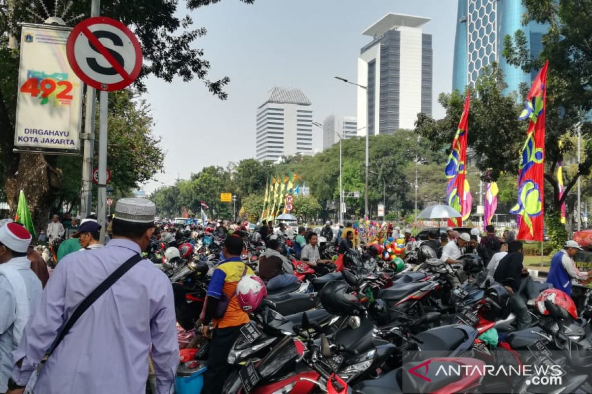 Polres Metro Jakarta Pusat sesalkan parkir liar motor massa aksi