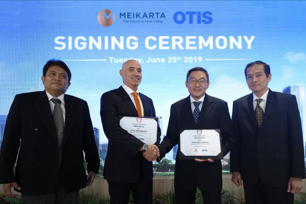 Meikarta tunjuk Otis sediakan elevator apartemen