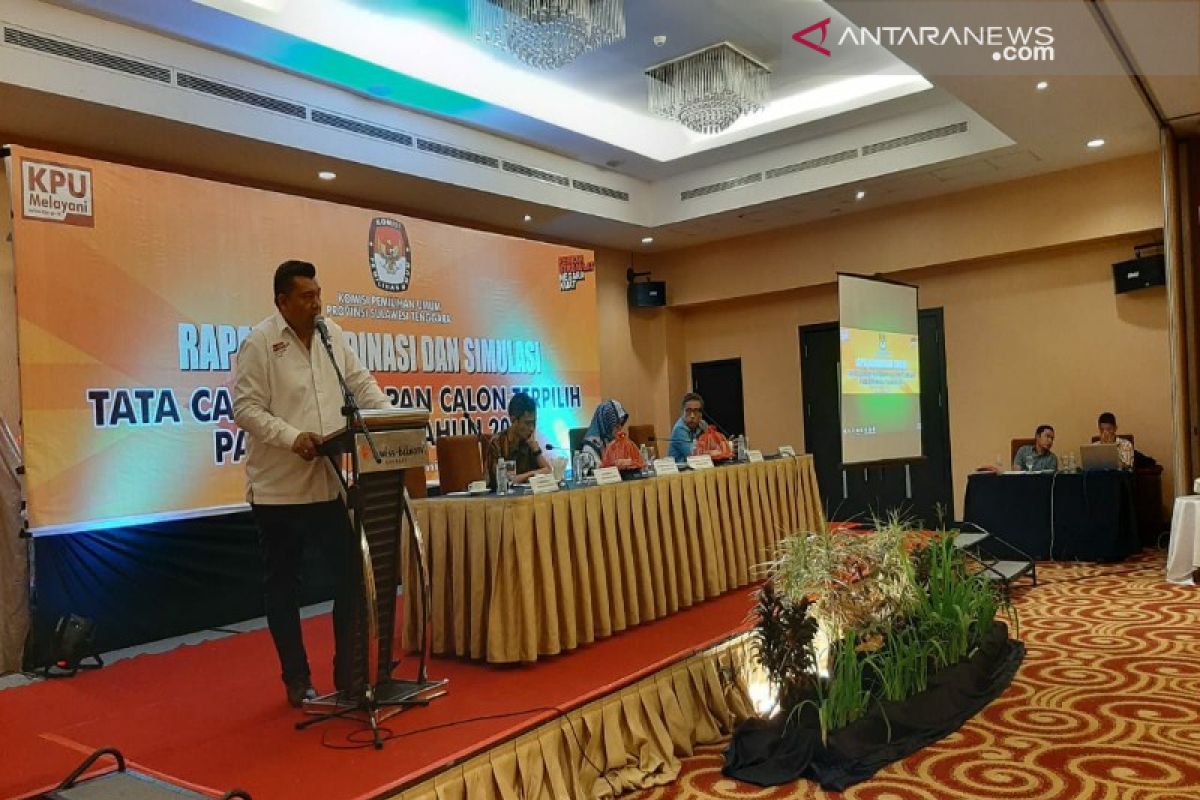 KPU Sulawesi Tenggara gelar simulasi caleg terpilih