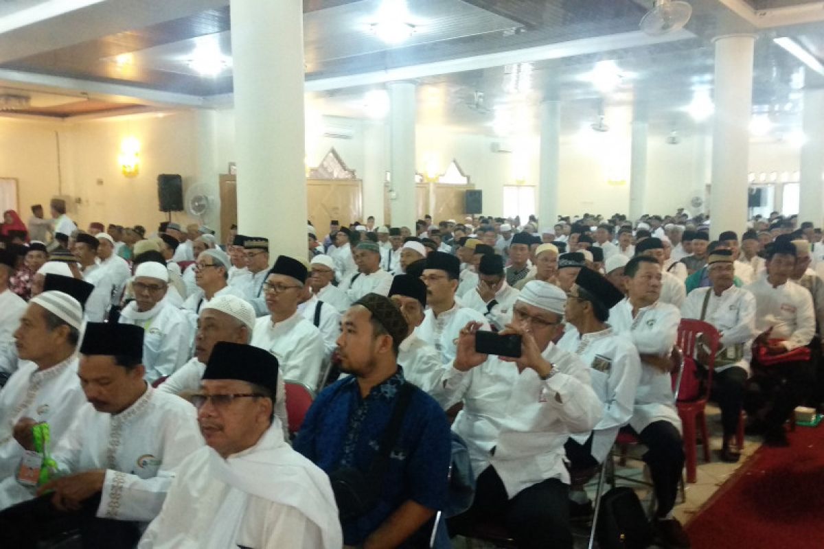 Pemberangkatan JCH  Lampung mulai 12 Juli