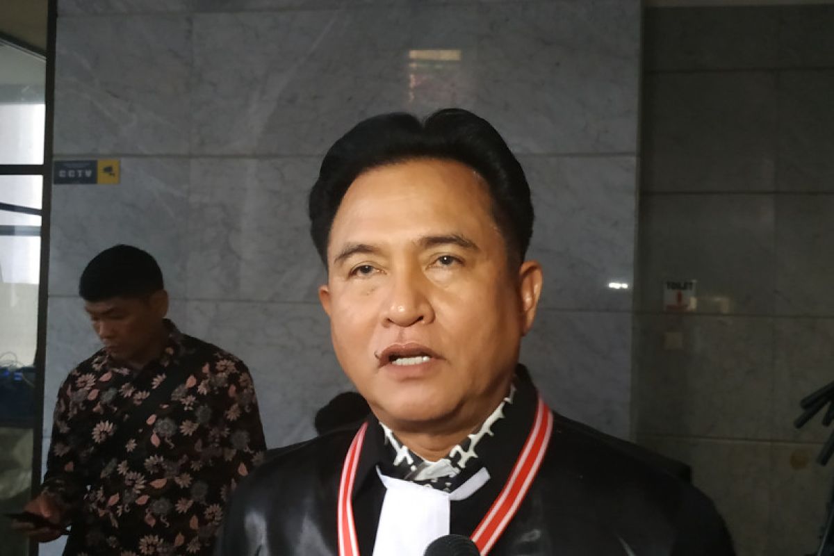 Yusril sebut banyak bukti video diajukan tim Prabowo isinya bohongan